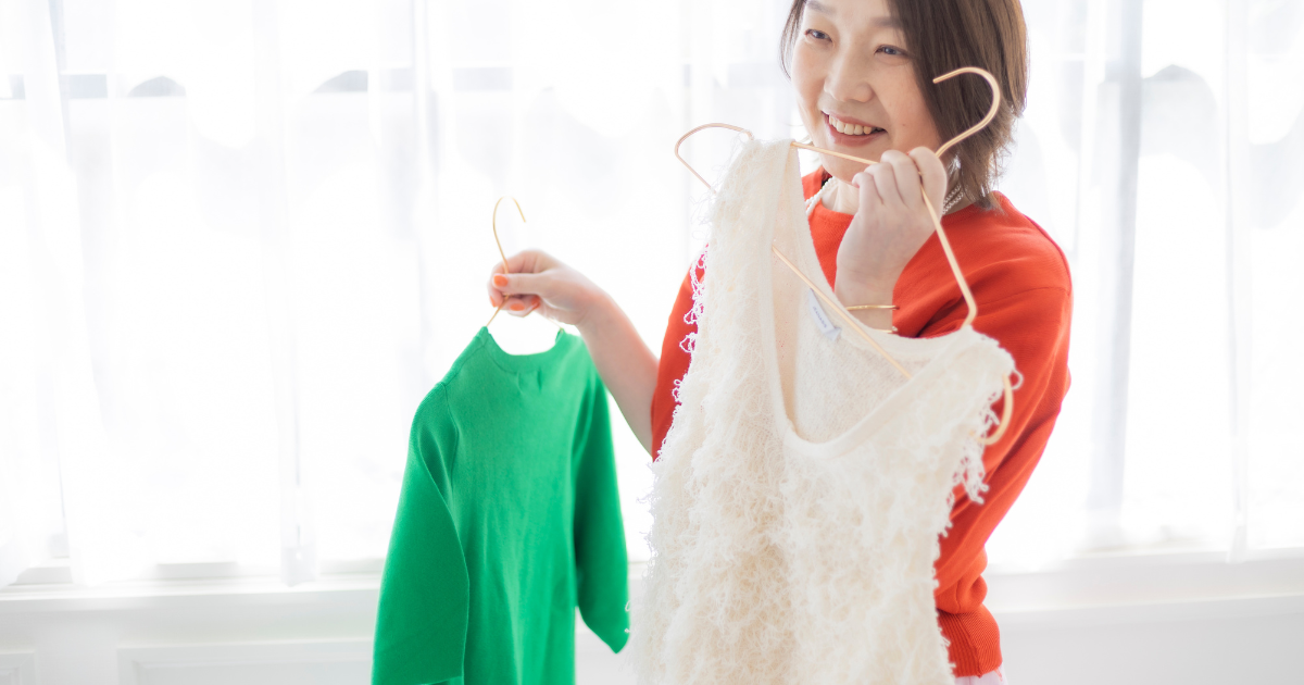 似合う洋服選び　自分軸